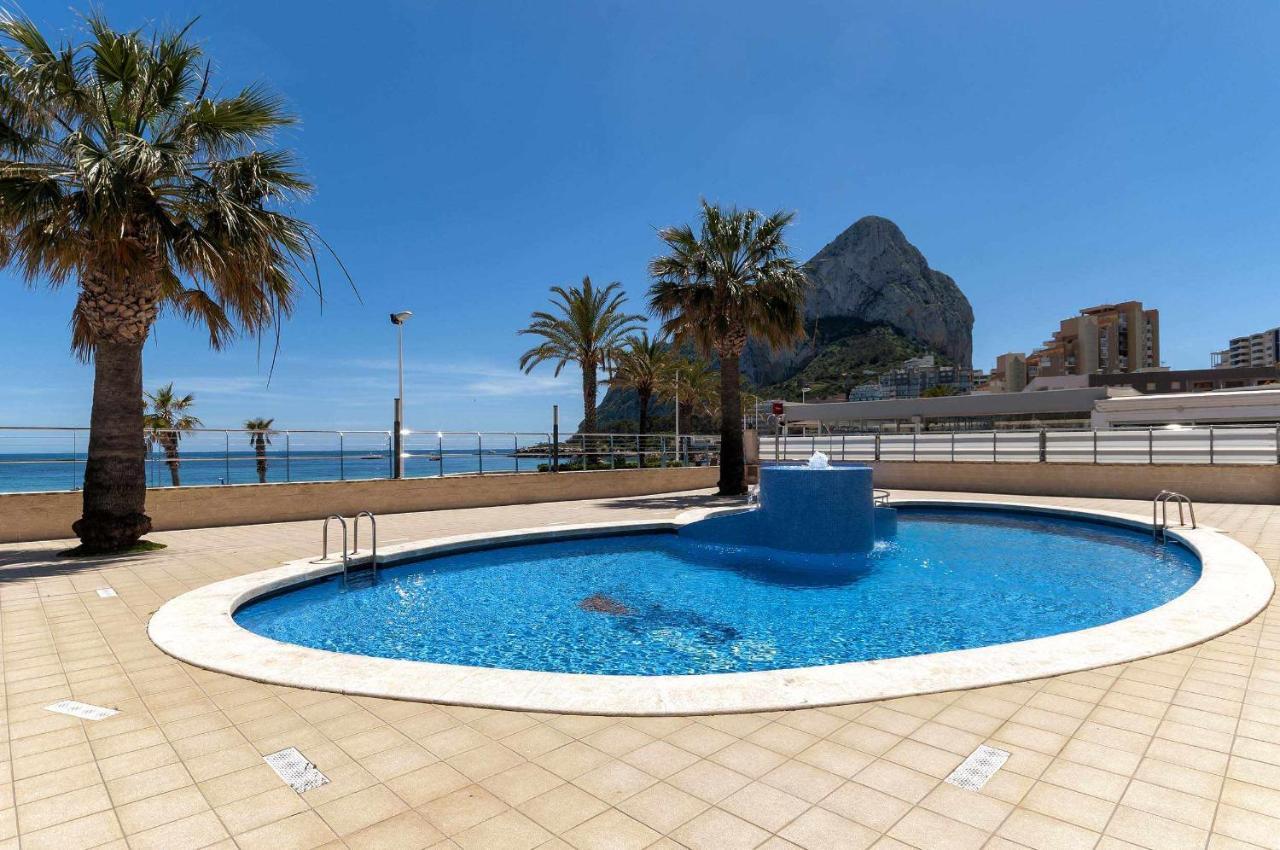 Nuevo Mexico Playa Vistas Al Mar 3 Habitaciones Piscina Y Garaje Calpe Exteriör bild