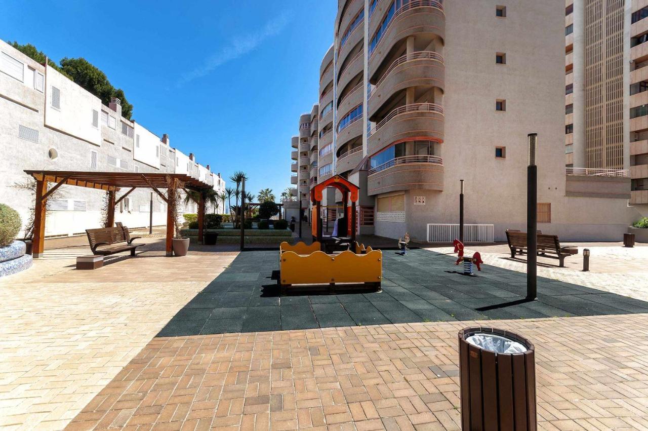Nuevo Mexico Playa Vistas Al Mar 3 Habitaciones Piscina Y Garaje Calpe Exteriör bild